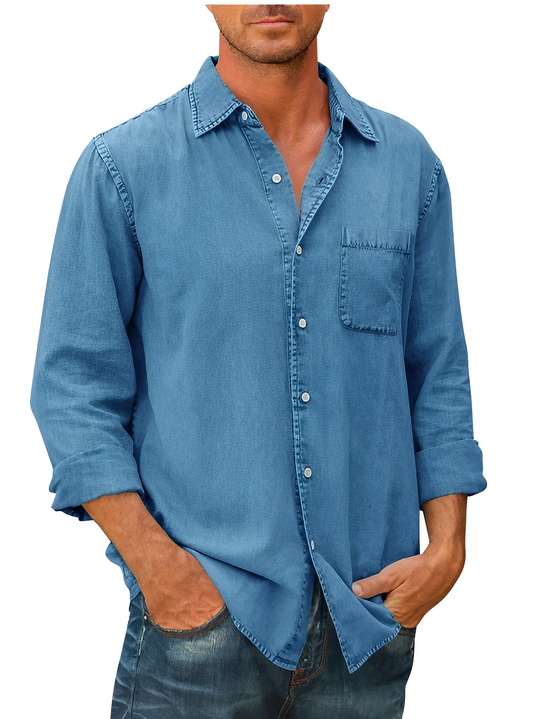 Chemise pour Homme à Manches Longues Classique 2