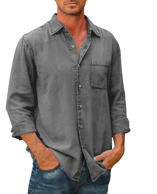 Chemise pour Homme à Manches Longues Classique 3