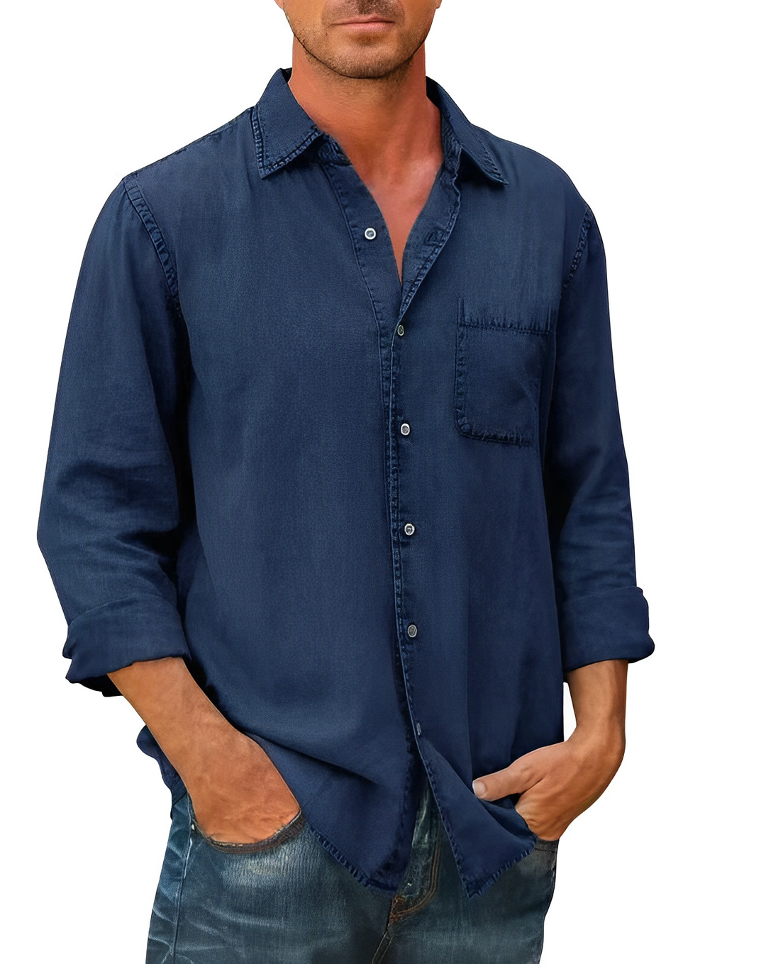 Chemise pour Homme à Manches Longues Classique 4