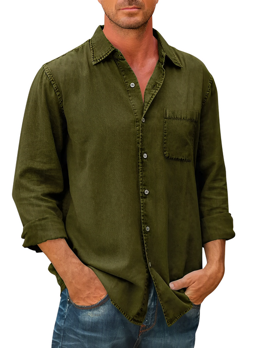 Chemise pour Homme à Manches Longues Classique 5