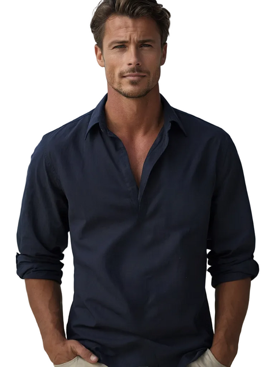 Chemise pour Hommes à Manches Longues Classique 0