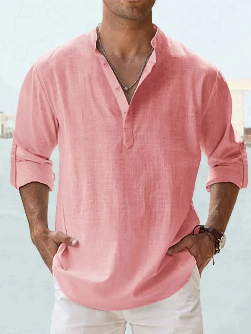 Chemise pour Hommes à Manches Longues Classique 10