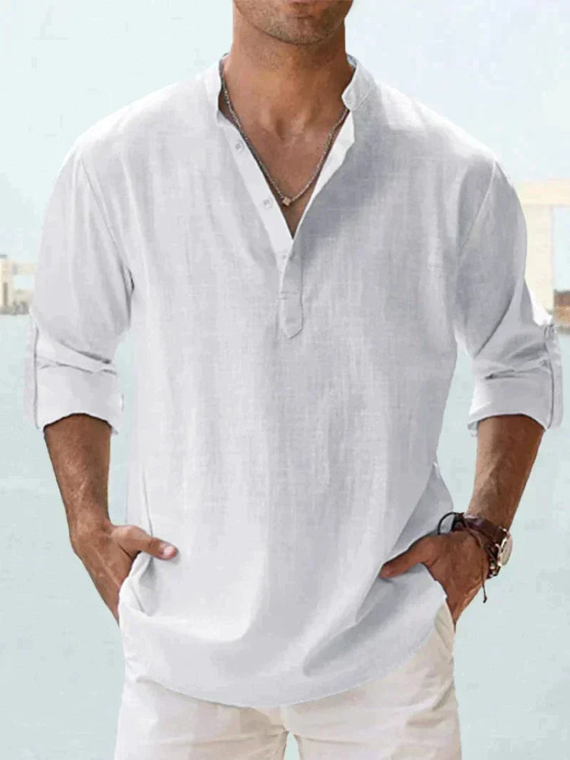 Chemise pour Hommes à Manches Longues Classique 11