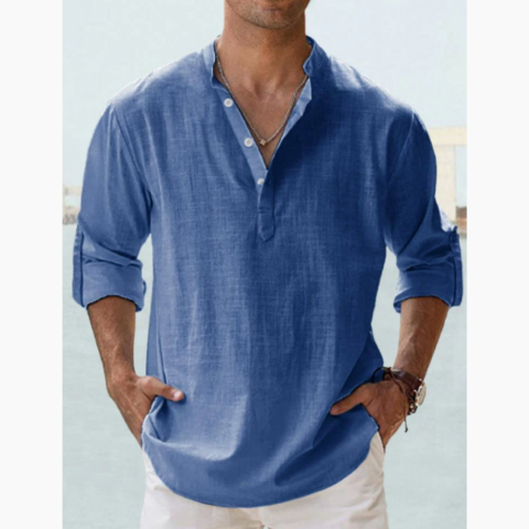 Chemise pour Hommes à Manches Longues Classique 13