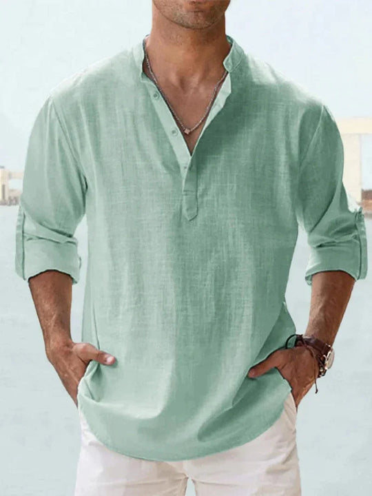 Chemise pour Hommes à Manches Longues Classique 14
