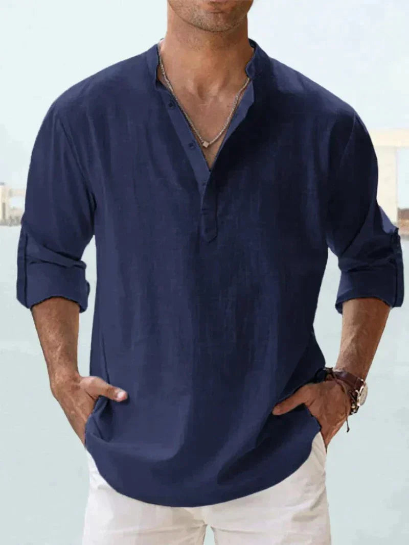 Chemise pour Hommes à Manches Longues Classique 4