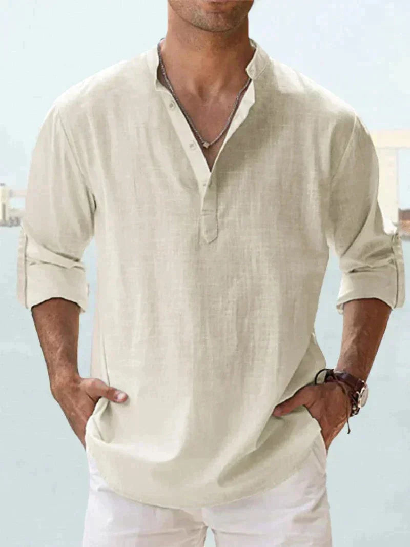 Chemise pour Hommes à Manches Longues Classique 7