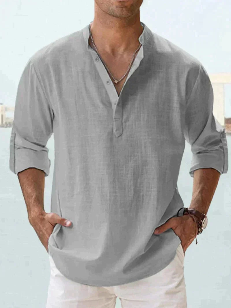 Chemise pour Hommes à Manches Longues Classique 8