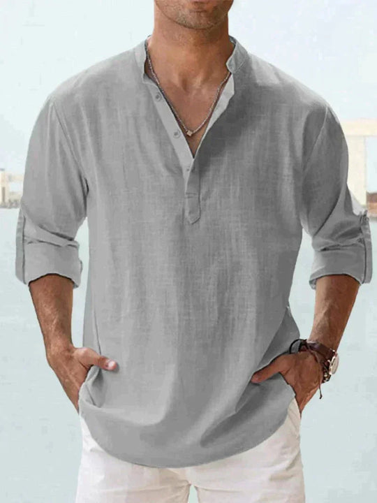 Chemise pour Hommes à Manches Longues Classique 8