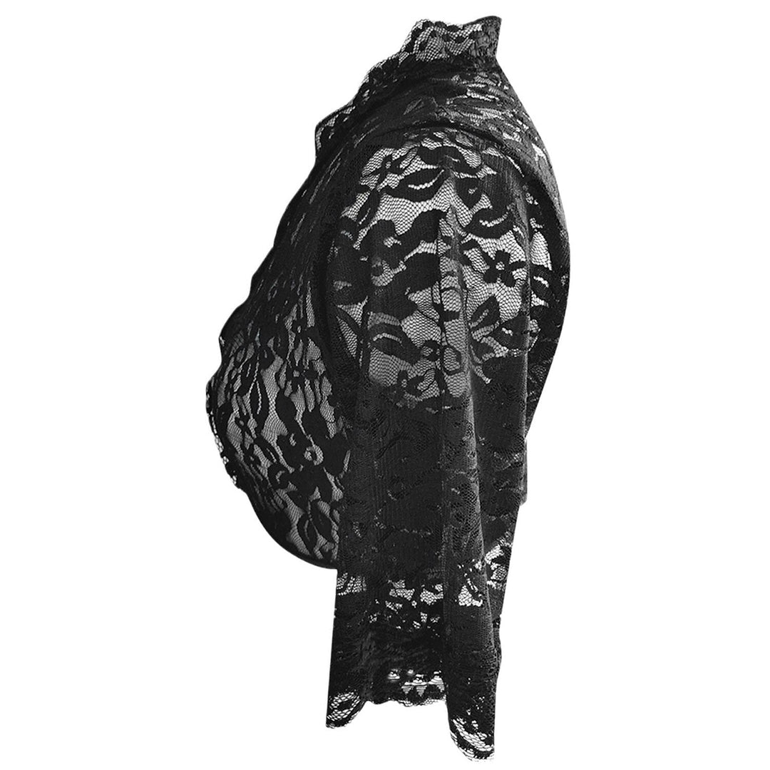 Chemisier Dirndl Bavarois Court en Dentelle 3