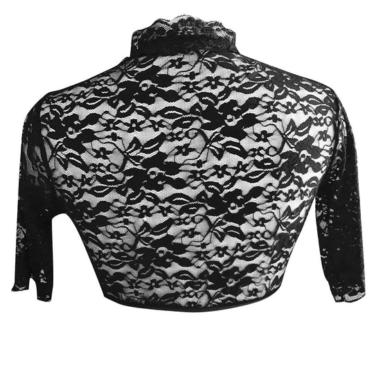 Chemisier Dirndl Bavarois Court en Dentelle 4