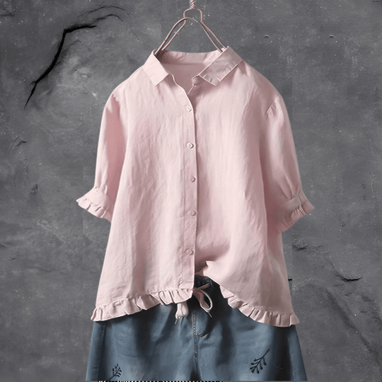 Chemisier Femme Classique en Coton 2