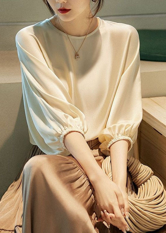 Chemisier Femme Surdimensionné Col Rond 1