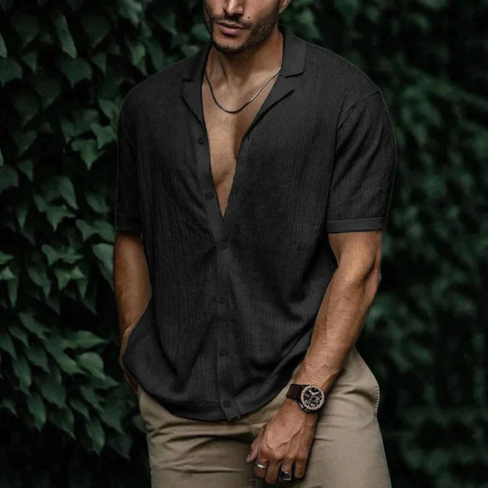 Chemisier Homme Lin Confort Estival Polyvalent 11