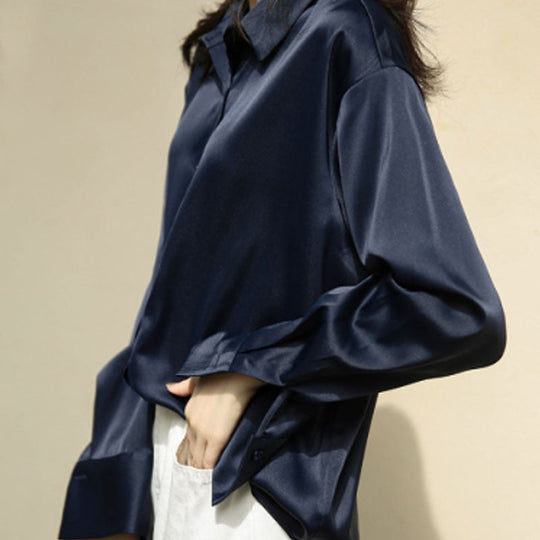 Chemisier Vintage Femme Élégant 6