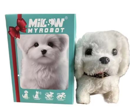 Chien en Peluche Interactif Mouvements Réalistes 9