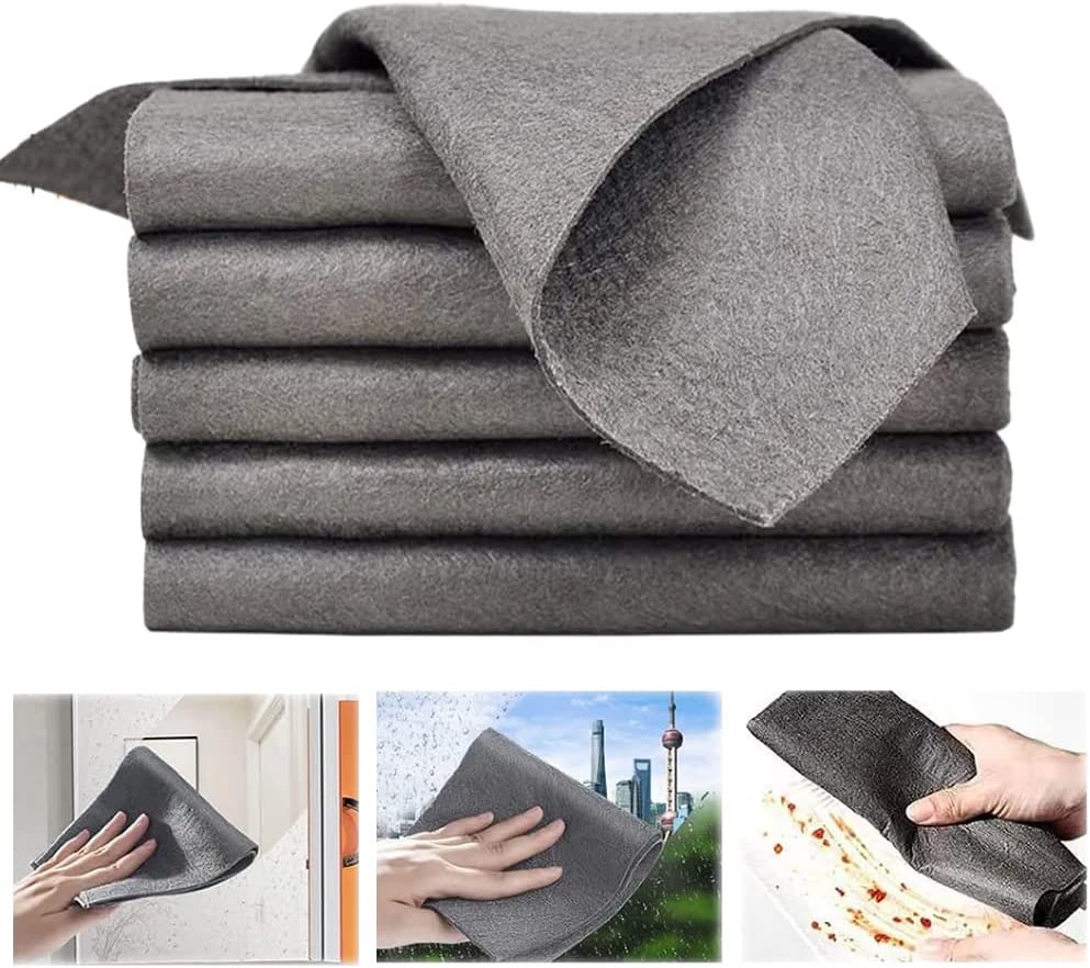 Chiffon de Nettoyage Multifonctionnel en Microfibre 6