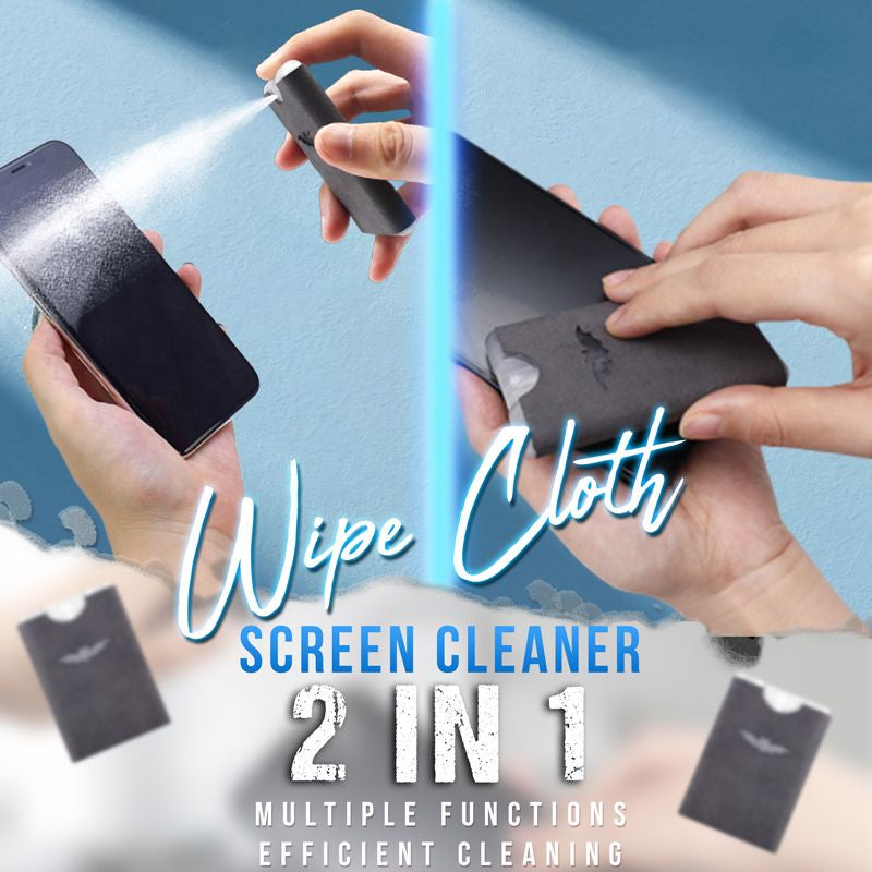 Chiffon de Nettoyage Portable avec Spray Intégré 3