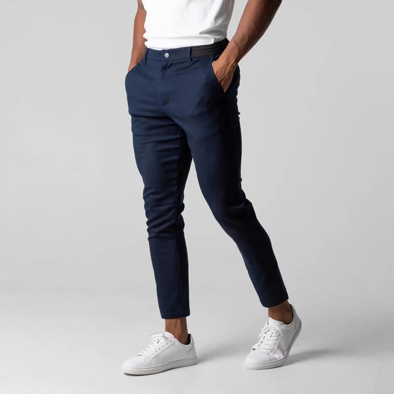 Chinos Modernes Stretch pour Homme 1
