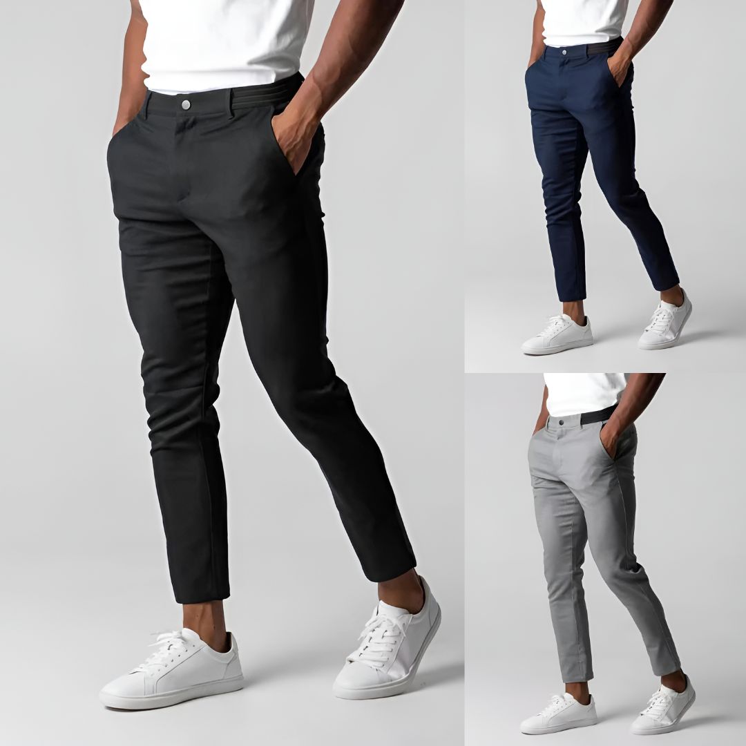 Chinos Modernes Stretch pour Homme 7