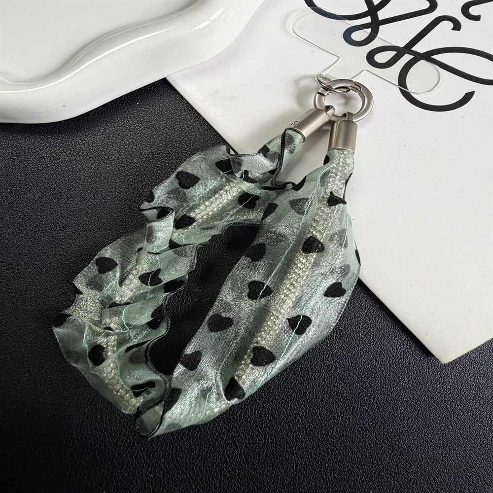 Chouchou Pour Les Cheveux Motif Cœur Tendance 3