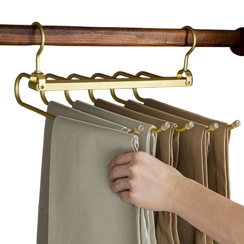 Cintres de Pantalon Multifonctionnels en Aluminium 0