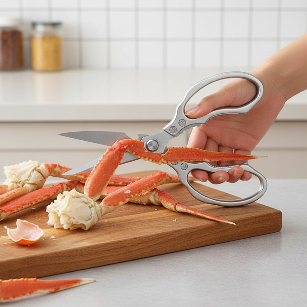 Ciseaux de Cuisine Japonais Multifonctionnels Ergonomiques pour Tâches Culinaires 5