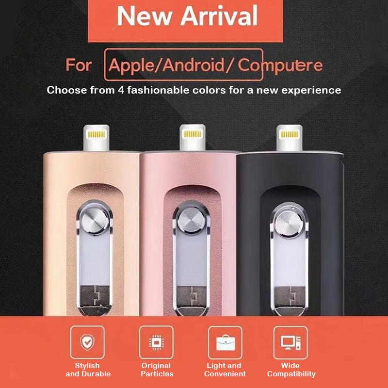 Clé USB 3 en 1 pour Téléphone et Ordinateur 1