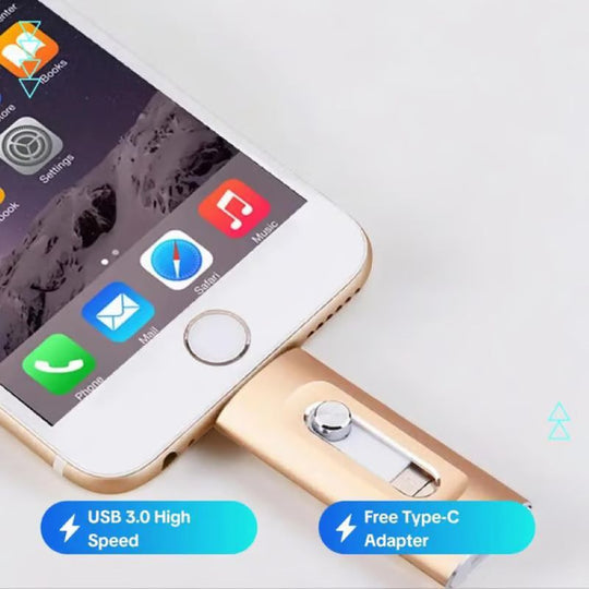 Clé USB 3 en 1 pour Téléphone et Ordinateur 8