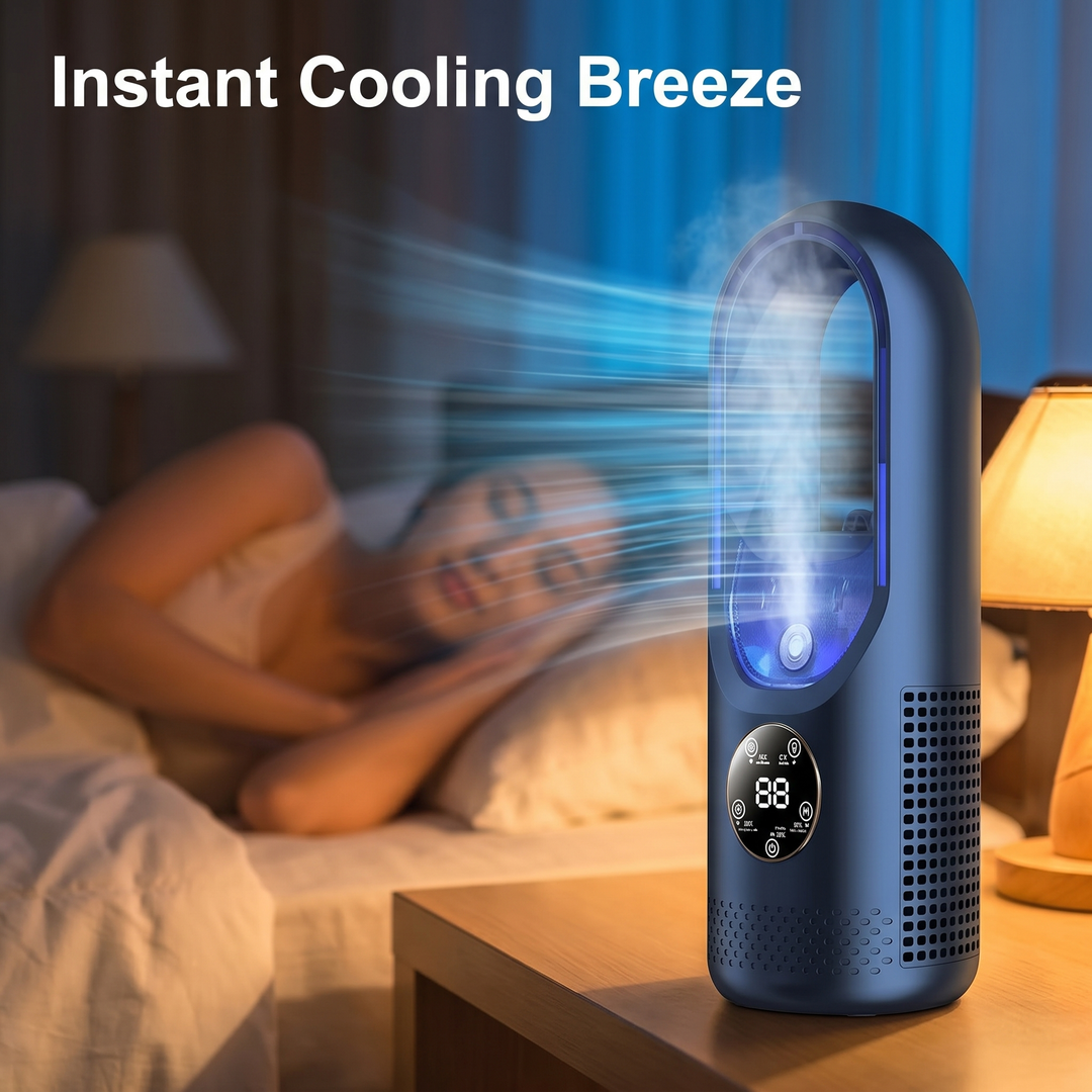 Climatiseur Mobile Silencieux Compact avec Ventilateur à Six Vitesses 3