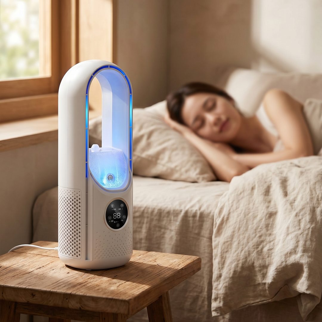 Climatiseur Mobile Silencieux Compact avec Ventilateur à Six Vitesses 4