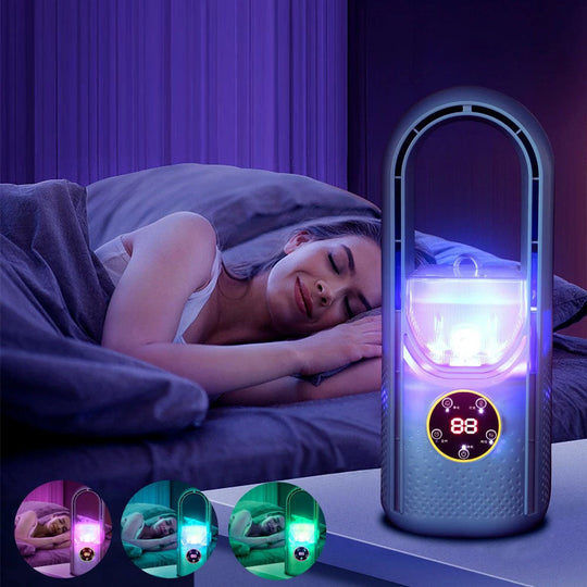 Climatiseur Mobile Silencieux Sans Lame Portable Pour Maison Et Bureau 4