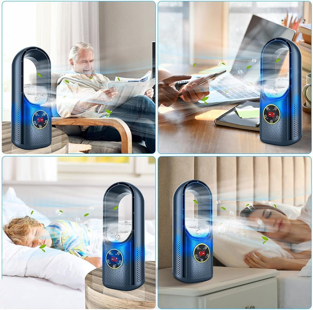 Climatiseur Mobile Silencieux Sans Lame Portable Pour Maison Et Bureau 5