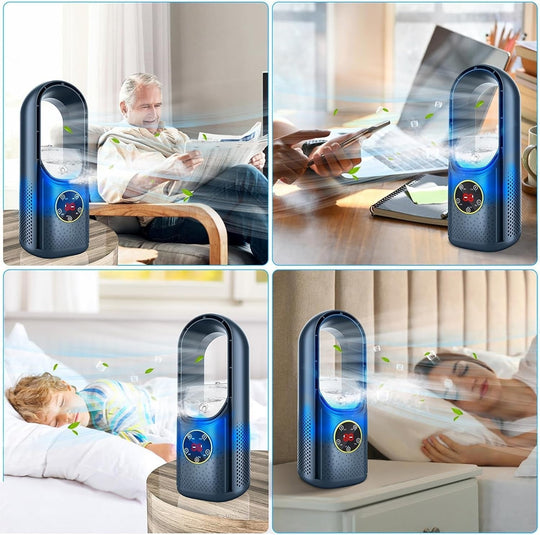 Climatiseur Mobile Silencieux Sans Lame Portable Pour Maison Et Bureau 5