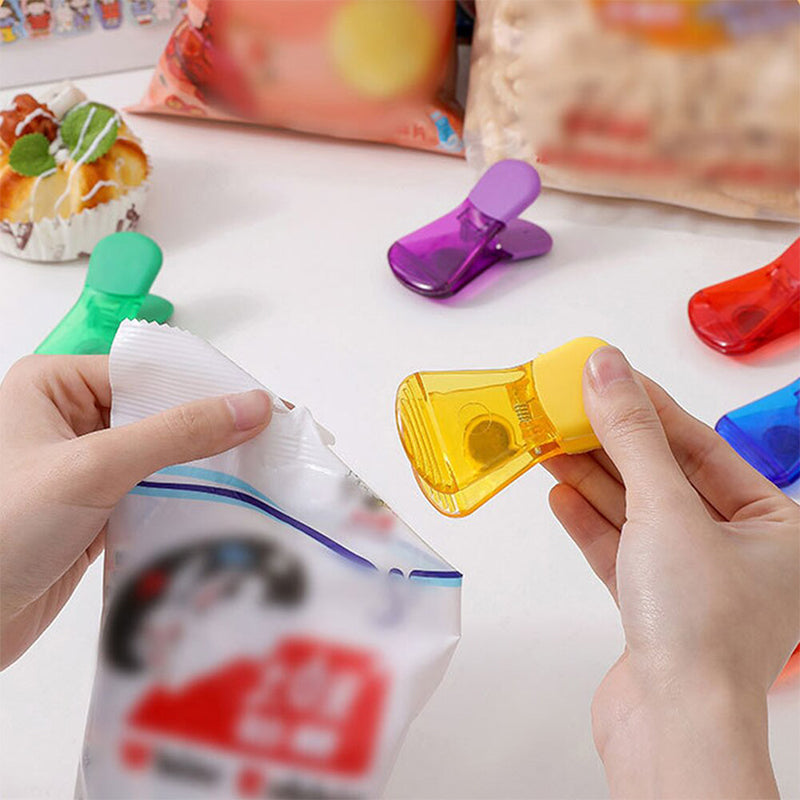 Clips Magnétiques Colorés pour Aliments - Ensemble de 6 Pratiques et Multifonctionnels 2