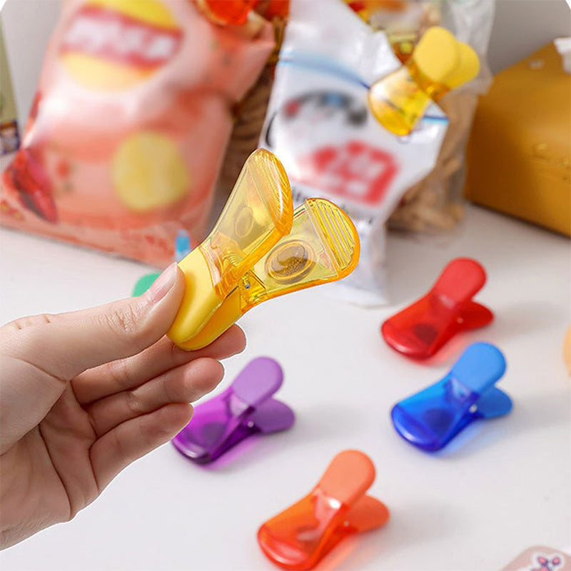 Clips Magnétiques Colorés pour Aliments - Ensemble de 6 Pratiques et Multifonctionnels 3