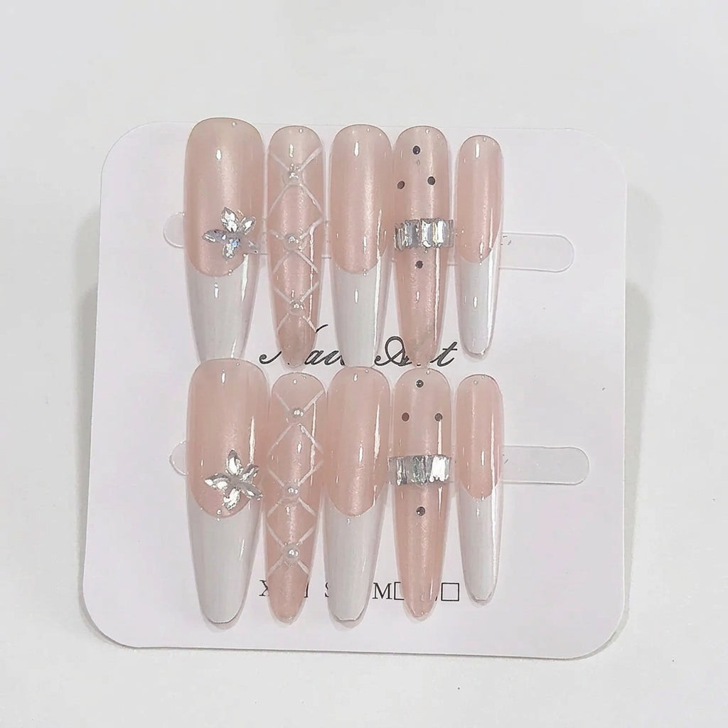Clous décoratifs à pression pour femmes style artistique 1