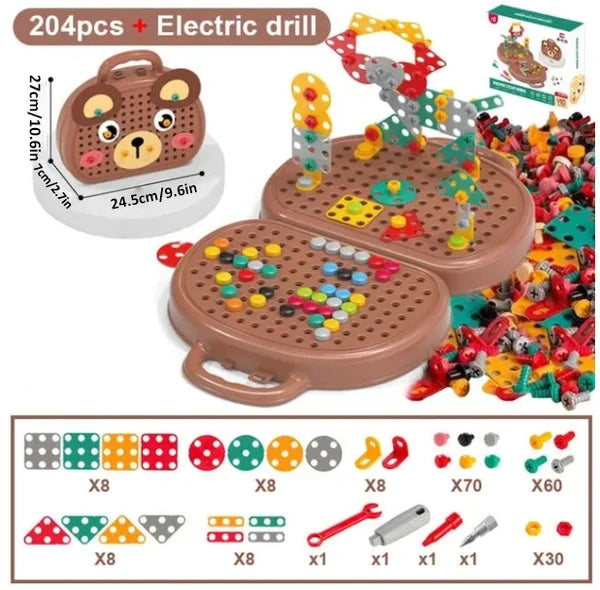 Coffre à Jouets Montessori Magique pour Enfants, Bac à Jouets Éducatif et Créatif 2