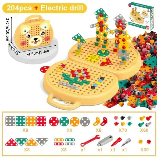 Coffre à Jouets Montessori Magique pour Enfants, Bac à Jouets Éducatif et Créatif 5