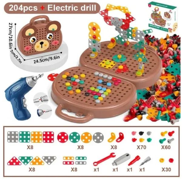Coffre à Jouets Montessori Magique pour Enfants, Bac à Jouets Éducatif et Créatif 6