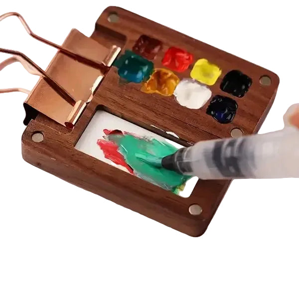 Coffret de Peinture Aquarelle Portable avec 24 Couleurs 8