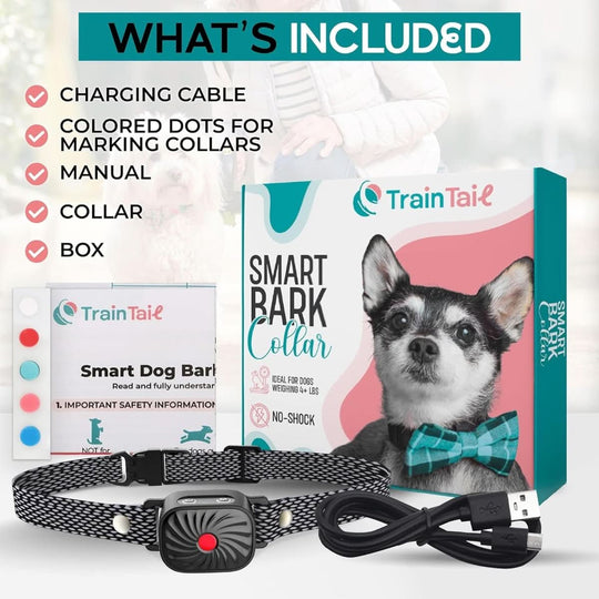Collier Anti-Aboiement pour Petits Chiens avec Son et Vibration 6