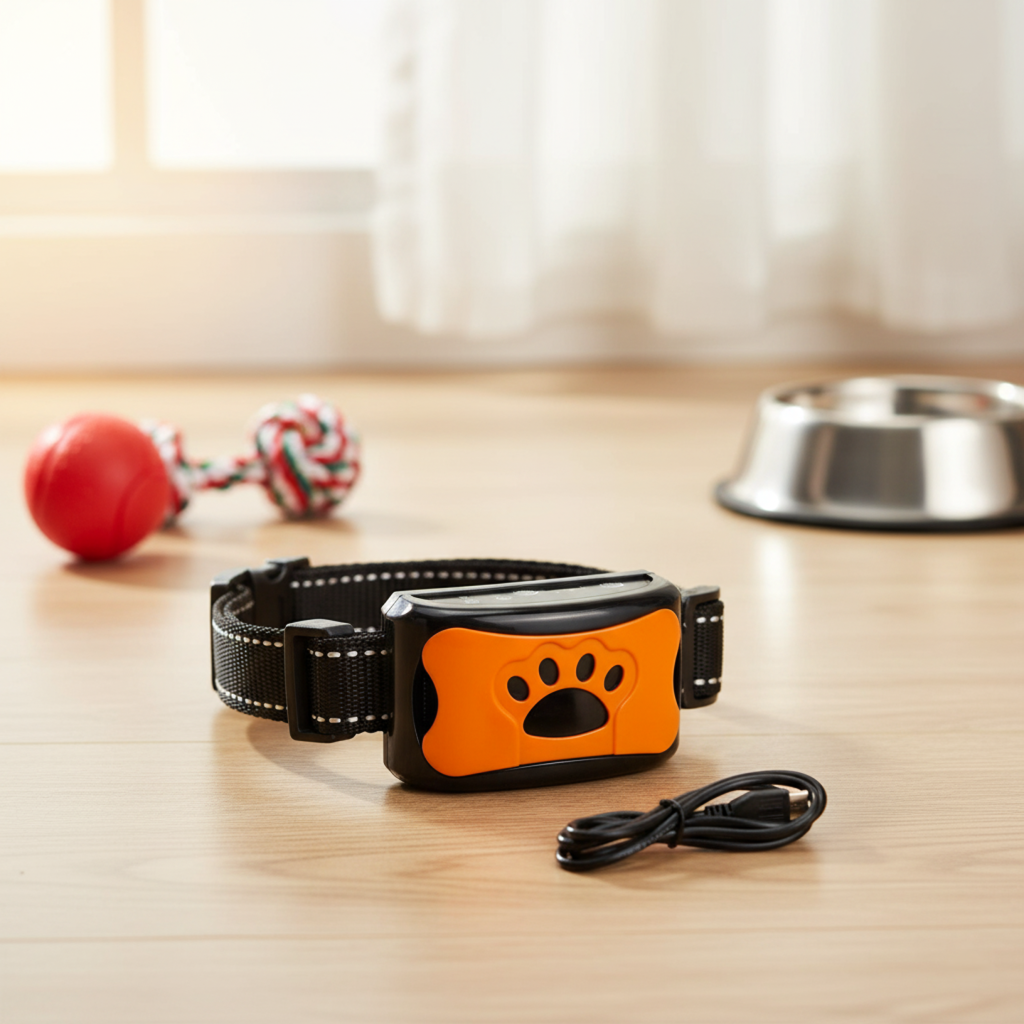 Collier Anti Aboiement Chien avec Technologie Ultrasonique Réglable et Confortable 10