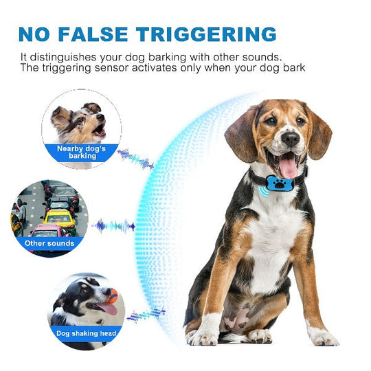 Collier Anti Aboiement Chien avec Technologie Ultrasonique Réglable et Confortable 7