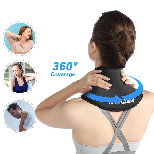 Collier Cervical Réglable pour Confort et Détente 1