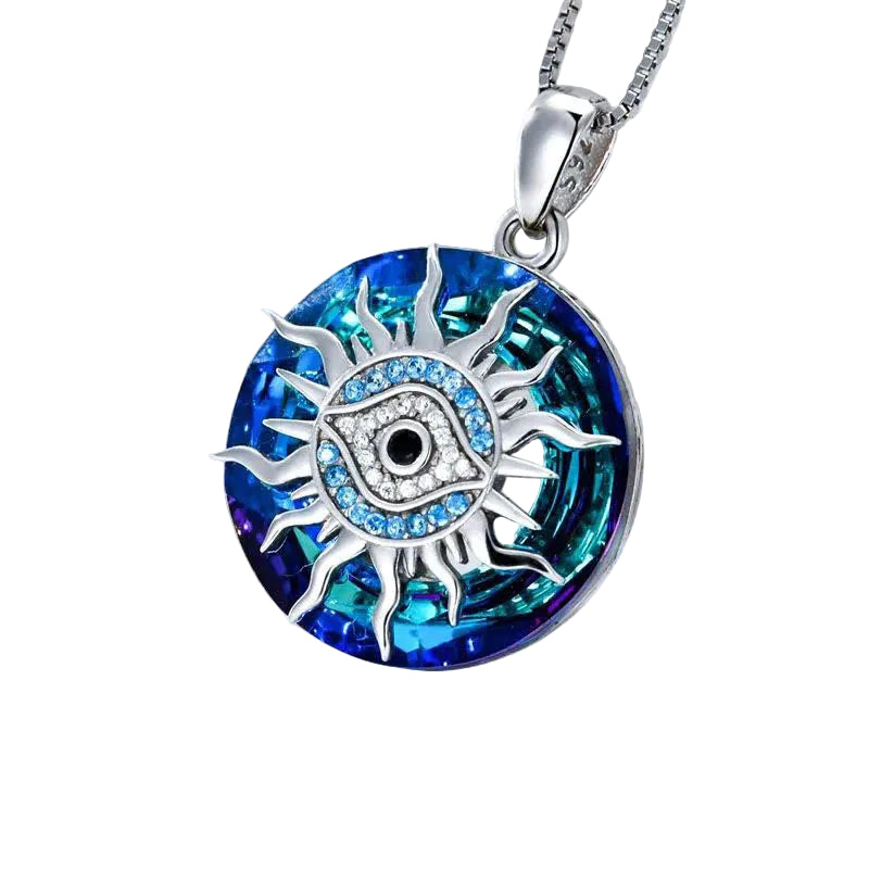 Collier Femme Amulette Mauvais Œil Élégant 0
