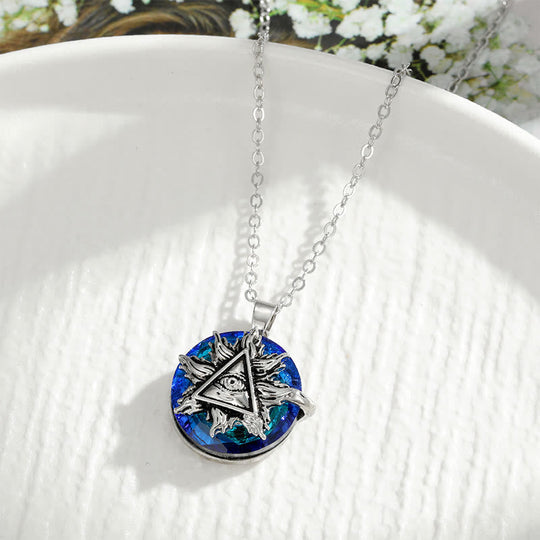 Collier Femme Amulette Mauvais Œil Élégant 10