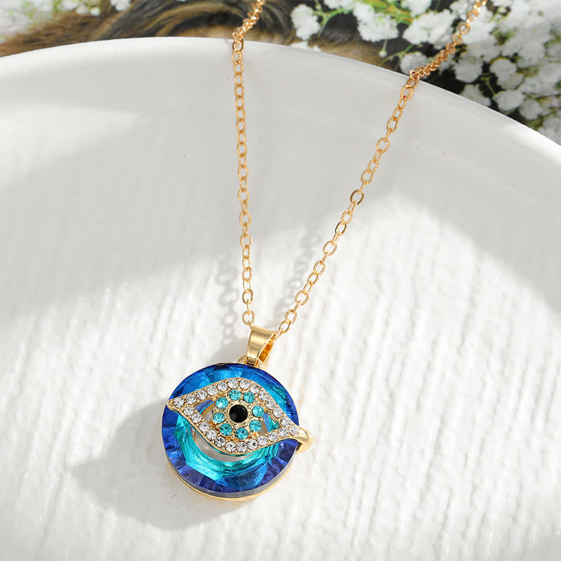 Collier Femme Amulette Mauvais Œil Élégant 6