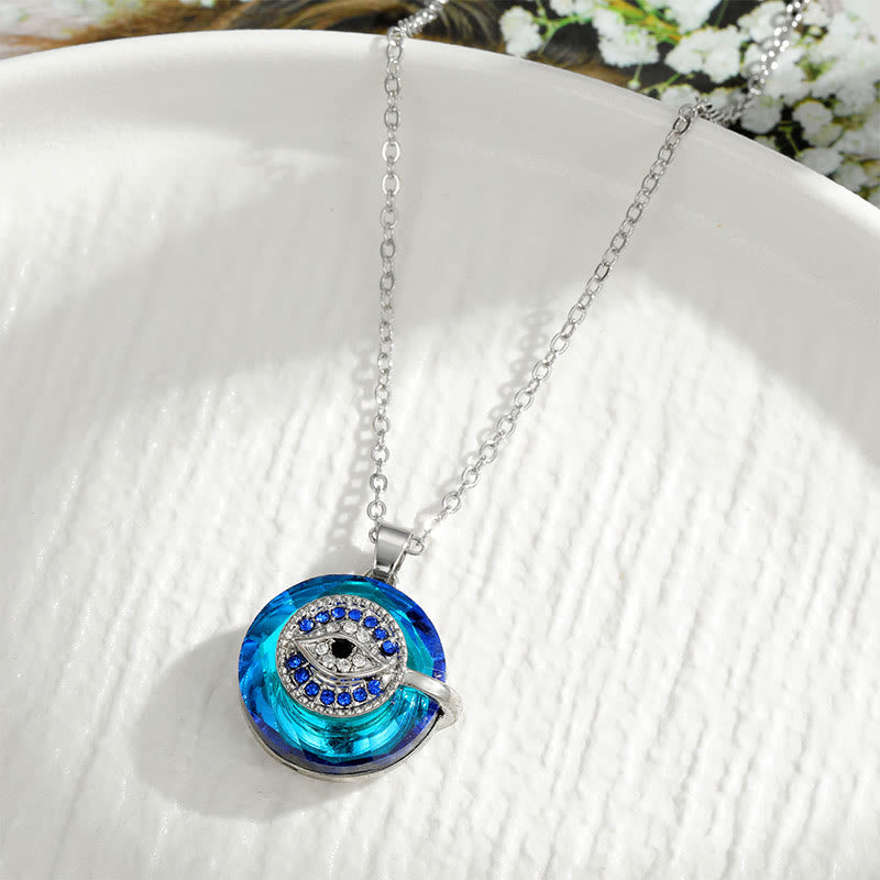 Collier Femme Amulette Mauvais Œil Élégant 7