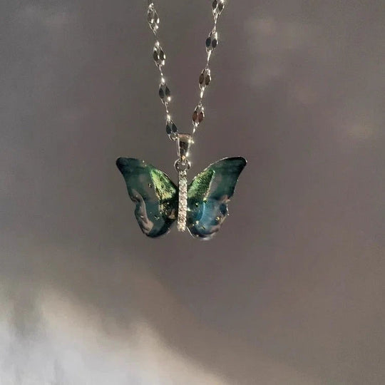 Collier Femme Papillon Chic Moderne 1